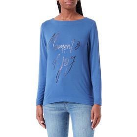 S.Oliver 2122531 Mavi Uzun Kollu Kadın T-shirt