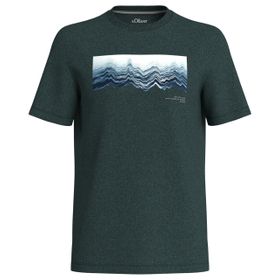 S..Oliver 65D1 Ön Baskılı Erkek T-shirt