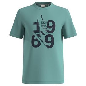 S.Oliver 65D2 Ön baskılı Erkek T-shirt