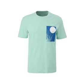 S.Oliver 65D2 Ön baskılı Erkek T-shirt