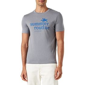 S.Oliver 95D2 Gri Erkek T-shirt