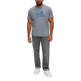 S.Oliver 95D2 Gri Erkek T-shirt