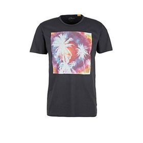S.Oliver 9642 Dark Metal Erkek T-Shirt