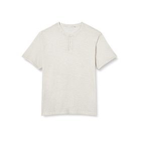 S.Oliver B08PC2SFBM Offwhite Erkek T-shirt