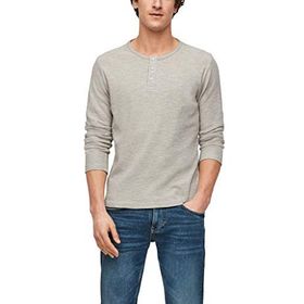 S.Oliver B08PC2SFBM Offwhite Erkek T-shirt