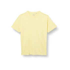 S.Oliver B08XY3TMH7 Light Yellow Erkek T-shirt