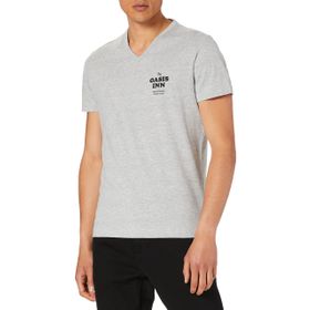 S.Oliver Klasik Grey Melange Erkek T-shirt