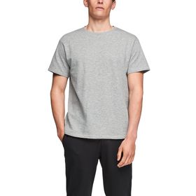 S.Oliver Klasik Grey Melange Erkek T-shirt