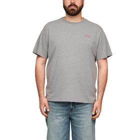 S.Oliver Klasik Grey Melange Erkek T-shirt
