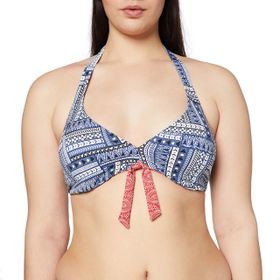 S.Oliver Red Label Beachwear Blau-rot Bedruckt LM Cocina Kadın Bikini Altı