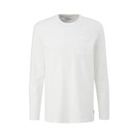 S.Oliver Uzun Kollu Beyaz Erkek T-shirt