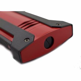 S.T. Dupont 021601 Defi Extreme Black Mat Red Çakmak