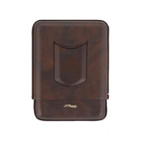 S.T. Dupont 183143 Kahverengi Deri Puro Kılıfı