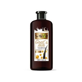 S-Well GMS-500 500 ml Protez Saç ve Medikal Peruk İçin Keçi Sütlü Derinlemesine Temizleyici ve Bakım Şampuanı