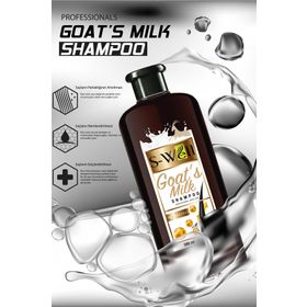 S-Well GMS-500 500 ml Protez Saç ve Medikal Peruk İçin Keçi Sütlü Derinlemesine Temizleyici ve Bakım Şampuanı