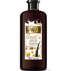 S-Well GMS-500 500 ml Protez Saç ve Medikal Peruk İçin Keçi Sütlü Derinlemesine Temizleyici ve Bakım Şampuanı
