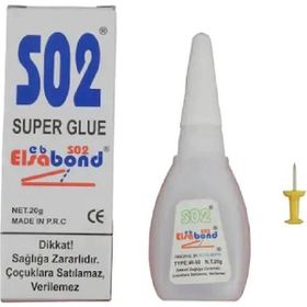 S02 Super Glue Elsa Bond Japon Yapıştırıcısı