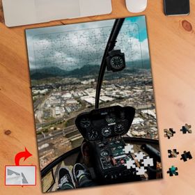 S289 Helikopter Seyri Manzara 240 Parça Puzzle Yapboz Tablo