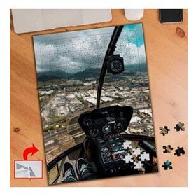 S289 Helikopter Seyri Manzara 240 Parça Puzzle Yapboz Tablo