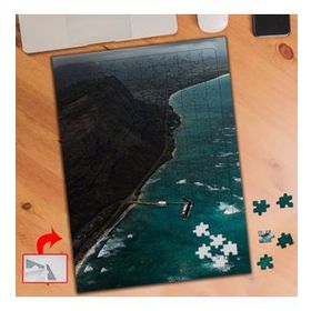 S455 Denize Kıyısı Olan Yollar 240 Parça Puzzle Yapboz Tablo