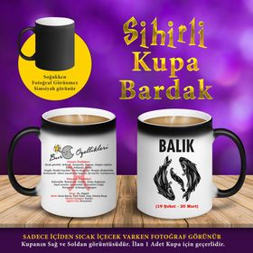S4576310 Balık Burcu Özellikleri Sihirli Kupa Bardak