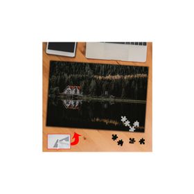S467 Göl Kenarındaki Yaşam Doğa 240 Parça Puzzle Yapboz Tablo