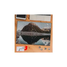S716 Göle Yansıyan Dağ 240 Parça Puzzle Yapboz Tablo
