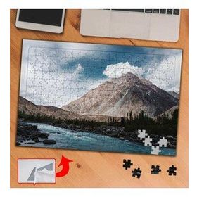 S975 Dağın Üstündeki Bulut 240 Parça Puzzle Yapboz Tablo
