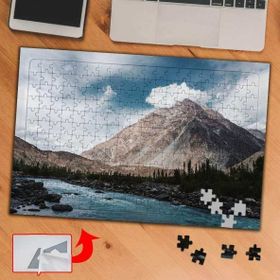 S975 Dağın Üstündeki Bulut 240 Parça Puzzle Yapboz Tablo