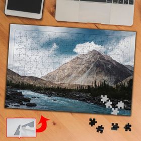 S975 Dağın Üstündeki Bulut 240 Parça Puzzle Yapboz Tablo