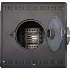 Sabah S102D Mini Dik Döküm Şömine Soba