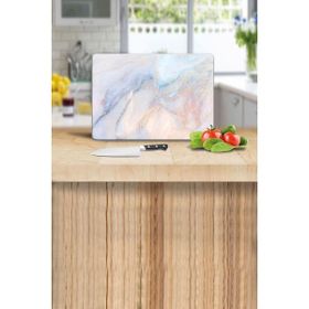 Saban 20x30 cm Ezgi Desenli Cam Kesme Tahtası