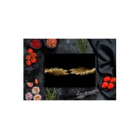 Saban 4 Altın Yaprak 30x40 cm Cam Kesme Tahtası