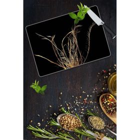 Saban Altın Dal 30x40 cm Cam Kesme Tahtası
