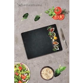 Saban Baharatlıklar 30x40 cm Cam Kesme Tablası