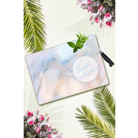 Saban Canım Annem Ezgi 30x40 cm Cam Kesme Tahtası