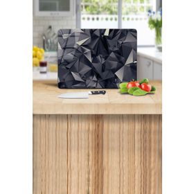 Saban Kara Ayna 30x40 cm Cam Kesme Tahtası