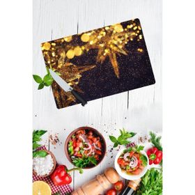 Saban Kutlama 30x40 cm Cam Kesme Tahtası