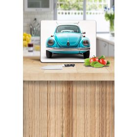 Saban Mavi Vos 30x40 cm Cam Kesme Tahtası