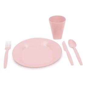 Saban Pembe 32 Parça Piknik Seti