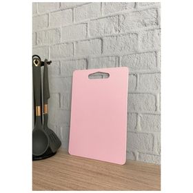 Saban Plastik Pembe 14x24 cm Kesme Tahtası