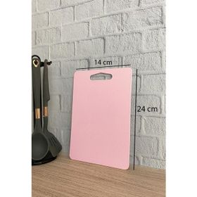Saban Plastik Pembe 14x24 cm Kesme Tahtası