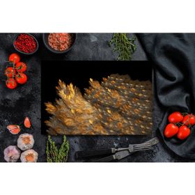 Saban Sonbahar 20x30 cm Cam Kesme Tahtası