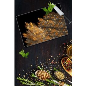 Saban Sonbahar 20x30 cm Cam Kesme Tahtası