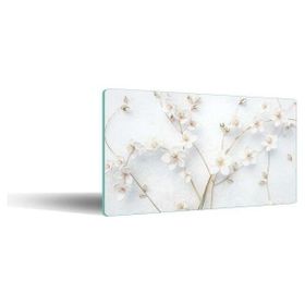 Saban Yapay Güller 20x30 cm Cam Kesme Tahtası