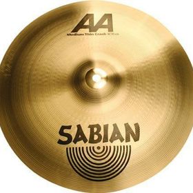 Sabian 21607 16 Aa Medium Thin Crash Zil