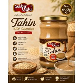Sabıroğlu 600 gr Kavanoz Tek Kavrulmuş Tahin