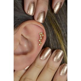 Sacce Scarves&Accessories Akrep Burcu Küpe Takımyıldızı Gold Scorpio Piercing