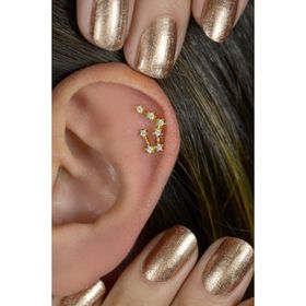 Sacce Scarves&Accessories Boğa Burcu Küpe Takımyıldızı Gold Taurus Piercing