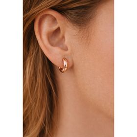Sacce Scarves&Accessories Bombeli Halka Rose Gold Küpe
